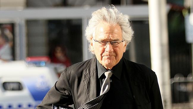 Ron Merkel, who is representing the asylum-seekers, arrives at the High Court in Melbourne. Picture: Stuart McEvoy