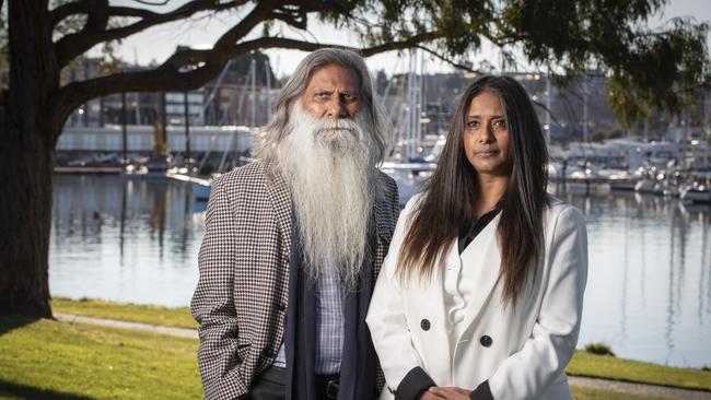 Mike Dutta and Zelinda Sherlock who have launched an anti-racism campaign. Picture: Chris Kidd