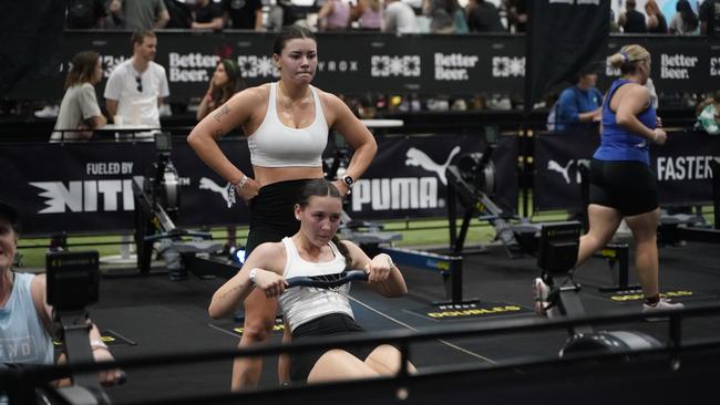 10000 athletes put their fitness to the test in a massive Hyrox competition this weekend (14-15 Dec) at Melbourne Exhibition and Convention Centre. Picture Valeriu Campan