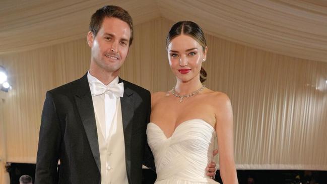 Evan Spiegel and Miranda Kerr at The 2022 Met Gala.Picture: Kevin Mazur/MG22/Getty Images for The Met Museum/Vogue