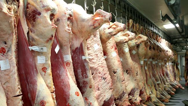 China has blamed technical issues related to labelling and health certification requirements for banning the meat imports. Picture: Andy Rogers