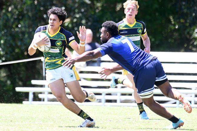 Fiji rugby 7's in Brisbane. Saturday October 6, 2024. Picture, John Gass