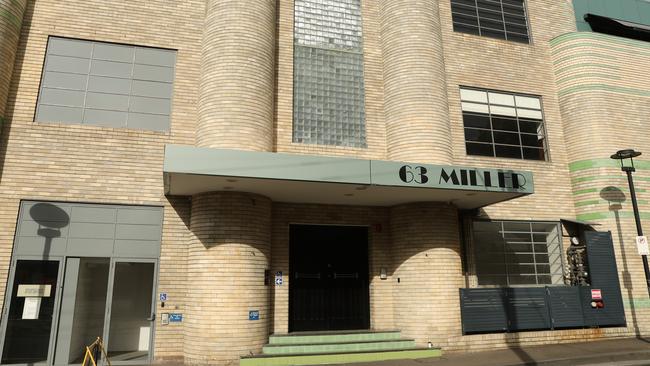 The CFMEU head office in the inner-city suburb of Pyrmont has been searched. Picture: John Grainger