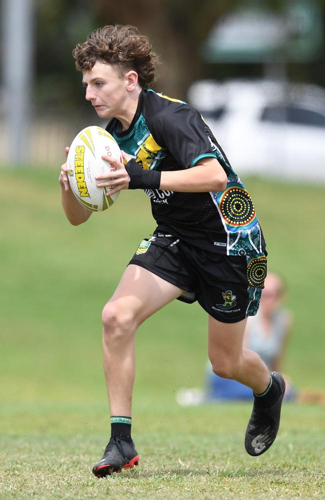 Lucas Curtis has been selected in the Broncos Q Youth Academy for 2023. Picture: Touch Football Australia