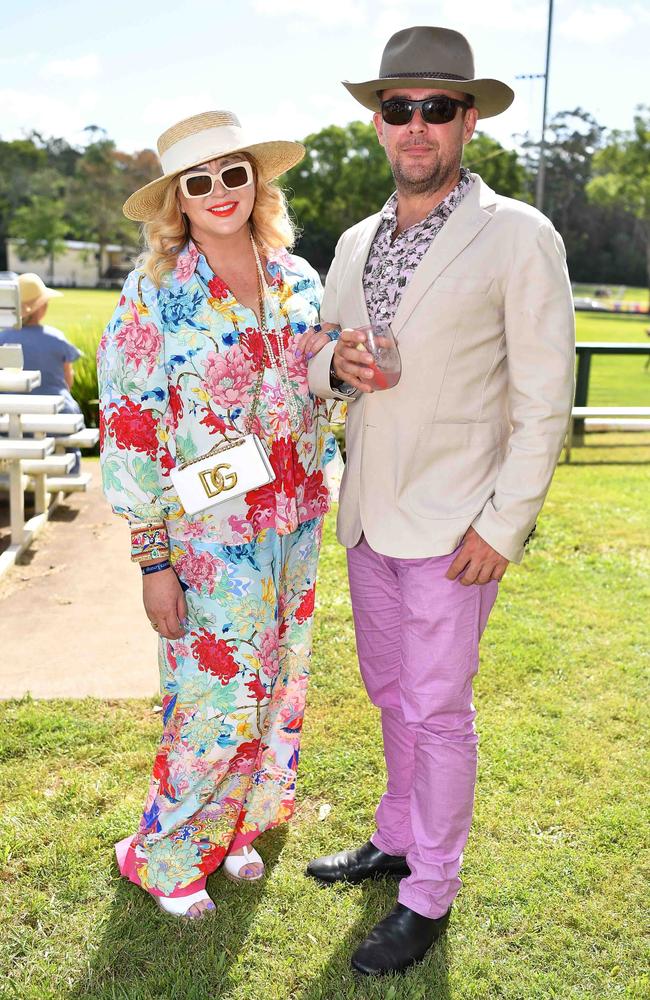 Susanne Mather and Tudor Marsden at the Polo &amp; Provedores, Noosa. Picture Patrick Woods.