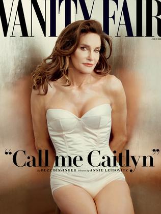 Caitlyn Jenner on the cover of Vanity Fair.