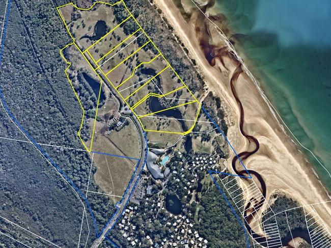 A planning proposal is seeking rezoning of land near Elements of Byron at Belongil.