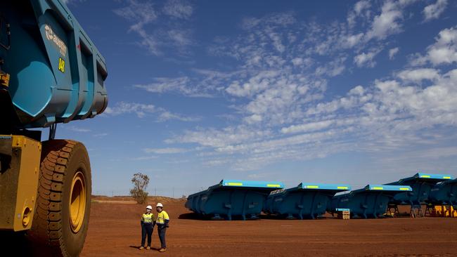 Rio Tinto’s new Gudai-Darri mine in the Pilbara. Picture: Supplied