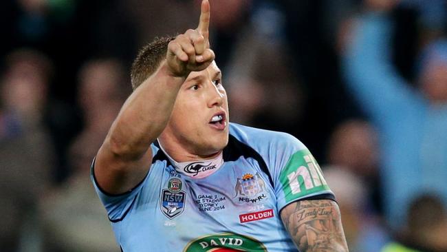 Trent Hodkinson was the last Blues half to taste a series win.