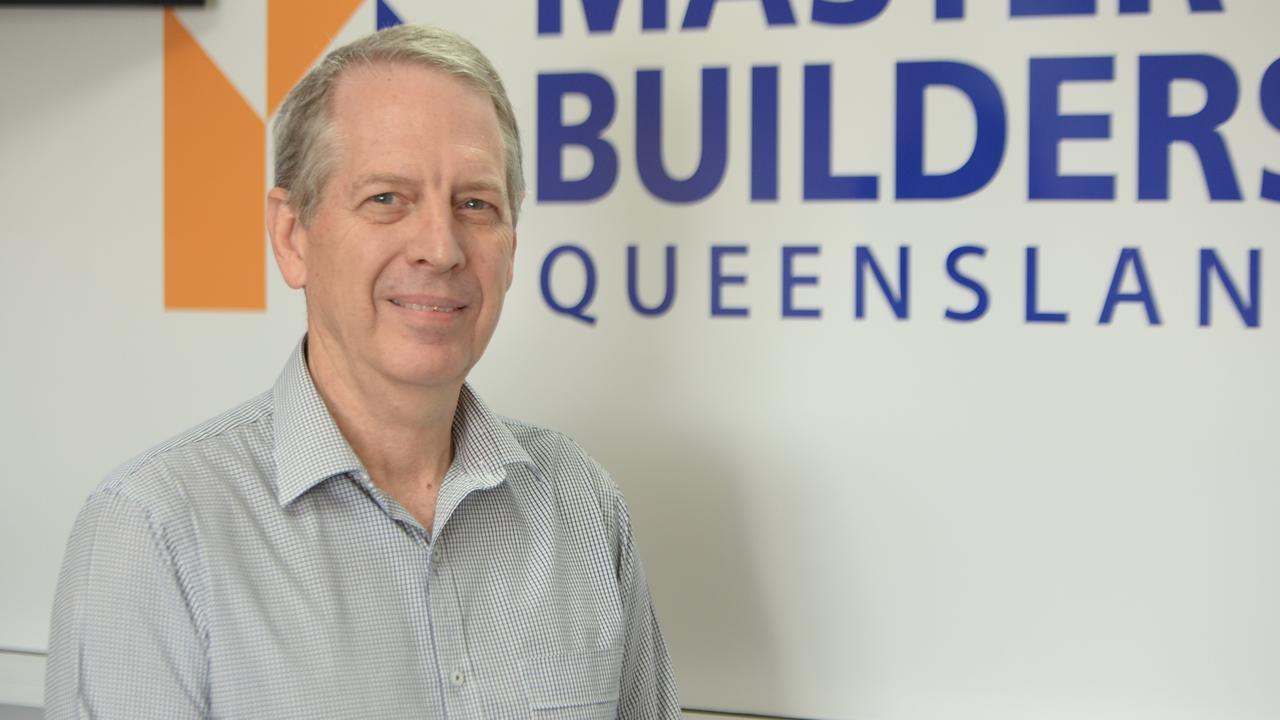 Master Builders Mackay Whitsunday regional manager Malcolm Hull.