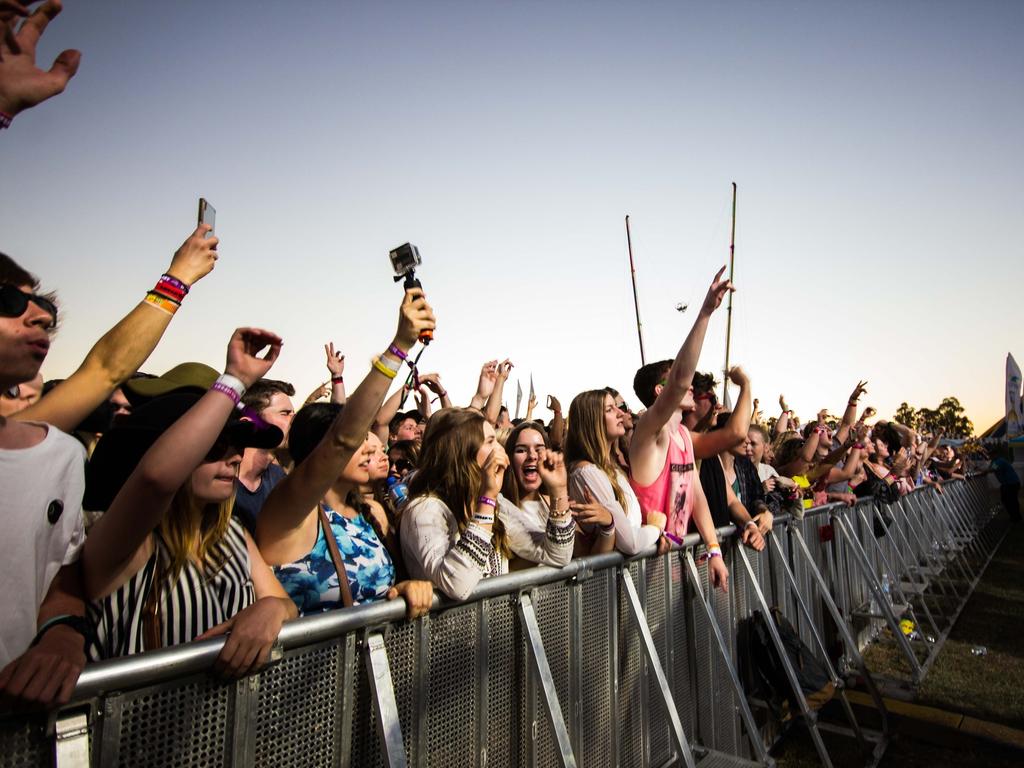 The Vanfest crowd in happier times.