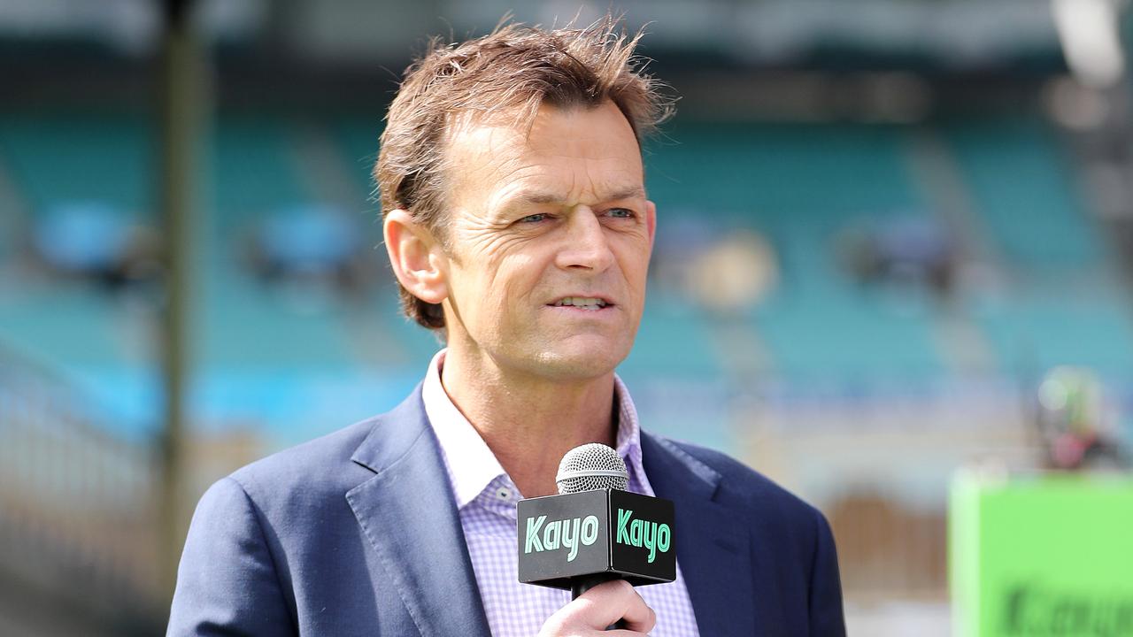 Fox Sports cricket commentator Adam Gilchrist. Picture: Tim Hunter.