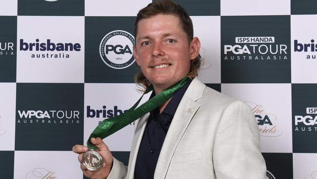 #AUSPGA, PGA, GOLF, CHAMPIONSHIP #AUSPGA ..Cameron Smith at the PGA awards night on November 22, 2022 at Royal Queensland golf course, Brisbane, Australia. CREDIT Scott Davis