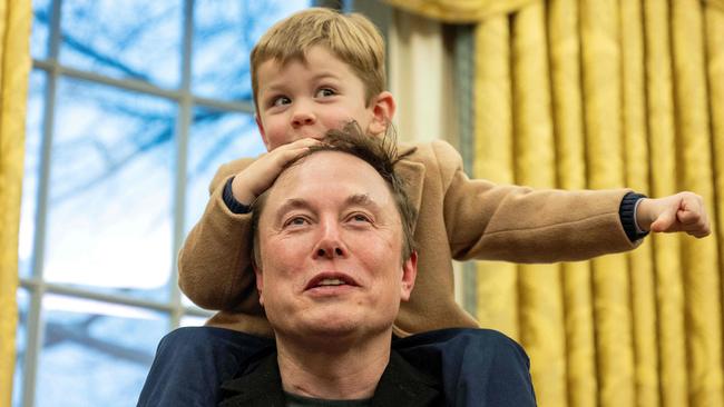 Lil X looked, by turns, bored, bewildered, on the cusp of a full-blown tanty and darn tootin’ ready for snack time. Picture: Jim Watson/AFP