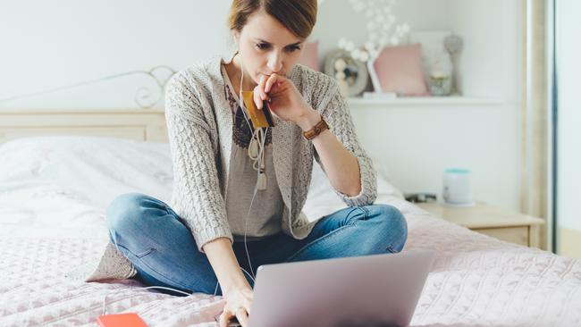 Shopping from home: online sales have rocketed in the pandemic. Picture: iStock