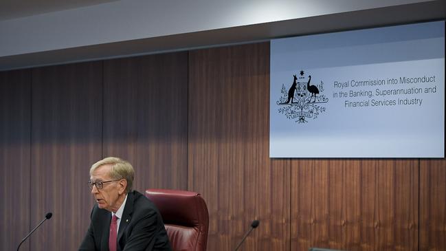 Commissioner Kenneth Hayne is going to produce his final report by February. Picture: Eddie Jim