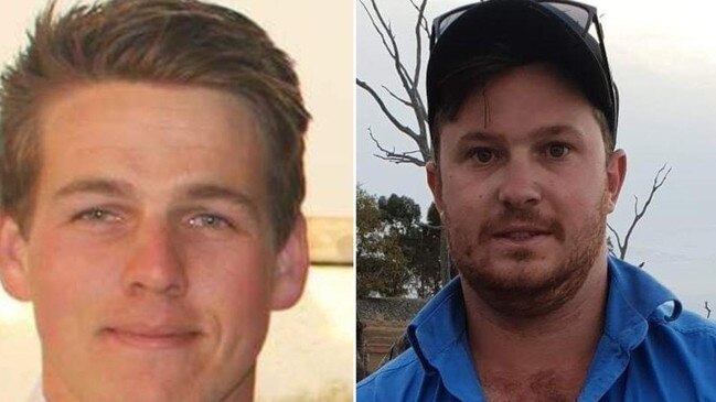 Luke Merryfull and Shaun Bloomfield were sentenced to time served and community corrections orders. Picture: Supplied