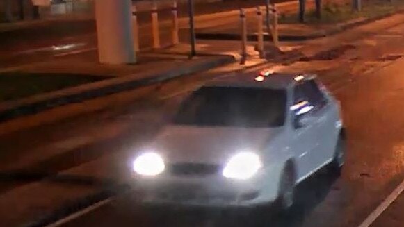 Gold Coast police have released footage of a car as part of the investigation into the grievous bodily harm of a man at Southport on Wednesday, September 28. Picture: Queensland Police Service