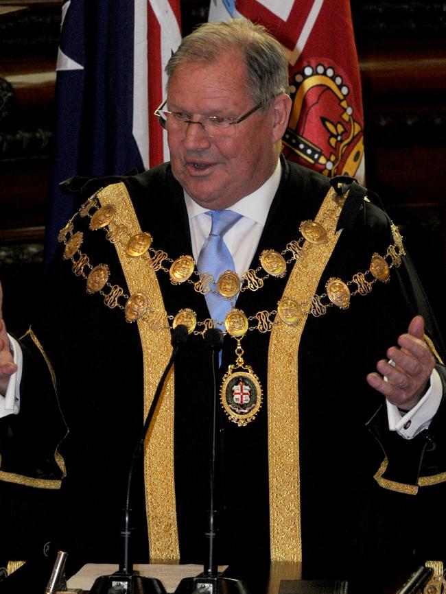 Lord Mayor Robert Doyle is fighting to restore his reputation. Picture: Andrew Henshaw