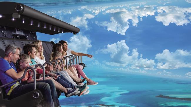 i-Ride Flying Theatre at Dreamworld, set to open later in 2018.