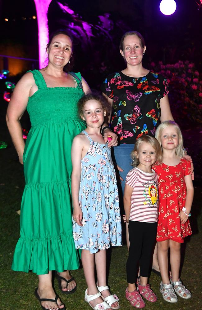Gill, Bronte, Georgia, Lauren and Olive.