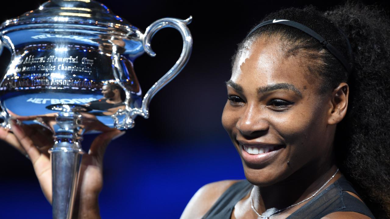 Serena Williams, a seven-time Australian Open champion, returns in 2019. Photo: Paul Crock/AFP