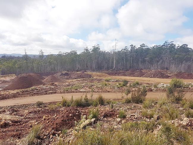 The Riley Creek mine site near Tullah. Picture Supplied