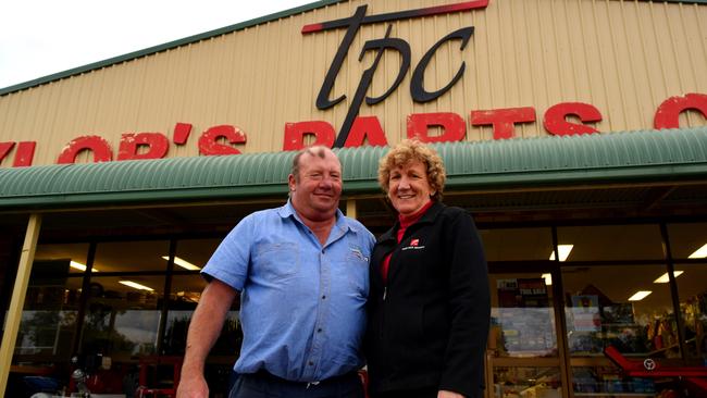 Peter and Wendy Taylor have been servicing the resource and agricultural sectors in the Maranoa for more than 30 years. Photo Tom Gillespie / The Western Star