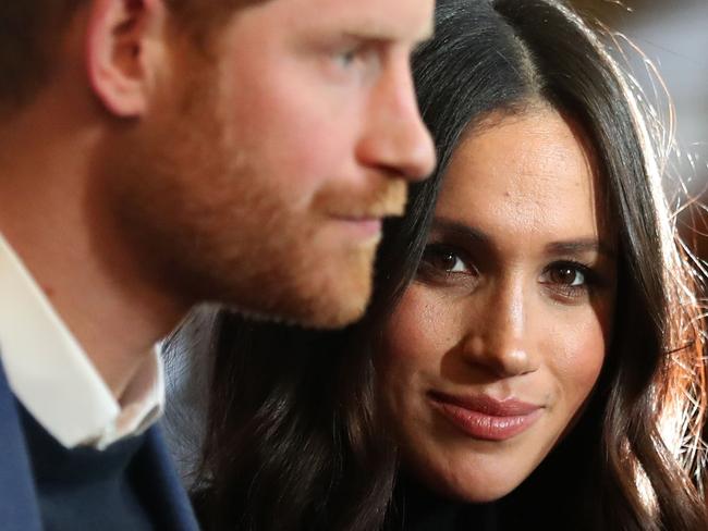 EDINBURGH, SCOTLAND - FEBRUARY 13:  Prince Harry and Meghan Markle attend a reception for young people at the Palace of Holyroodhouse on February 13, 2018 in Edinburgh, Scotland.  (Photo by Andrew Milligan - WPA Pool/Getty Images)