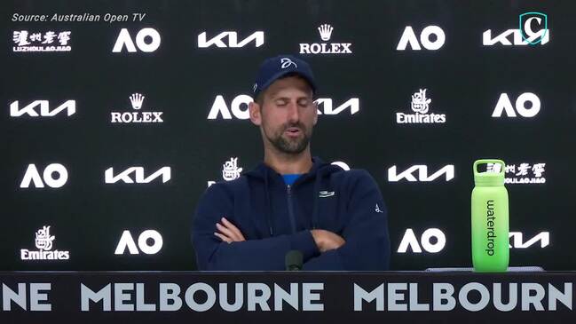 Djokovic admits he may have played last Aus Open