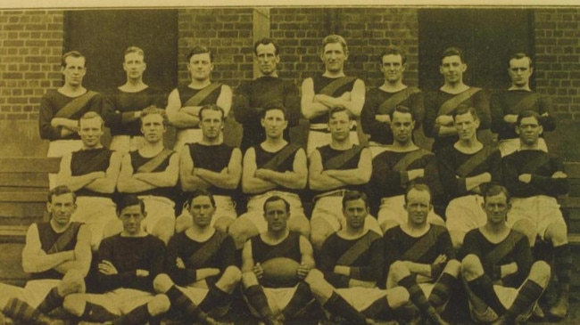 Richmond Football Club were the premiers in 1920. Source: Victorian Places