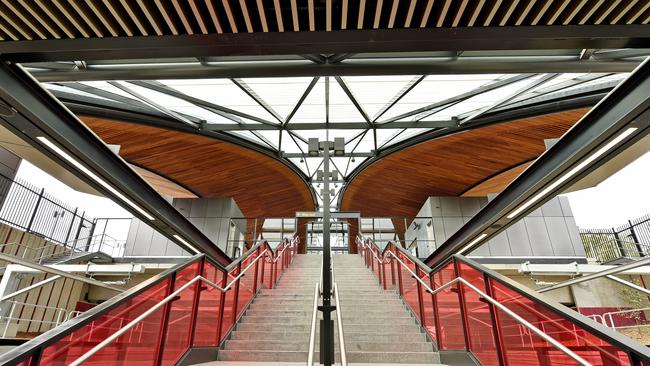 Cherrybrook Metro Station at Cherrybrook. Picture: Troy Snook