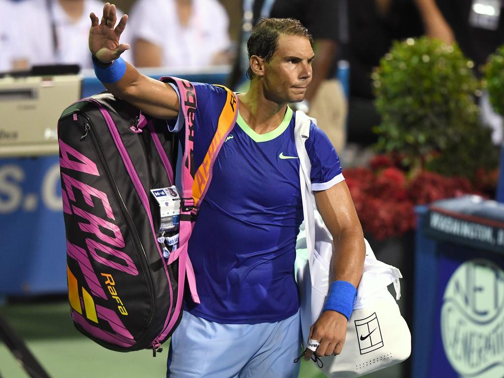 It’s the second year in a row neither Nadal or Roger Federer will be at the US Open. Photo: Mitchell Layton/Getty Images/AFP