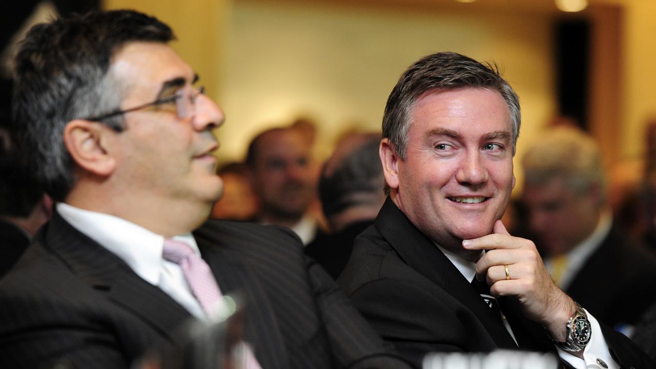 Eddie McGuire and Andrew Demetriou had many meetings and discussions.