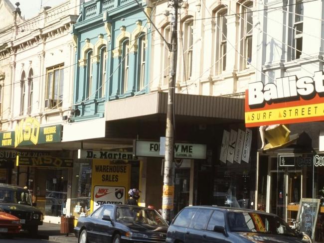 There was something for everyone at Chapel St in the ’90s. Picture: State Library of Victoria