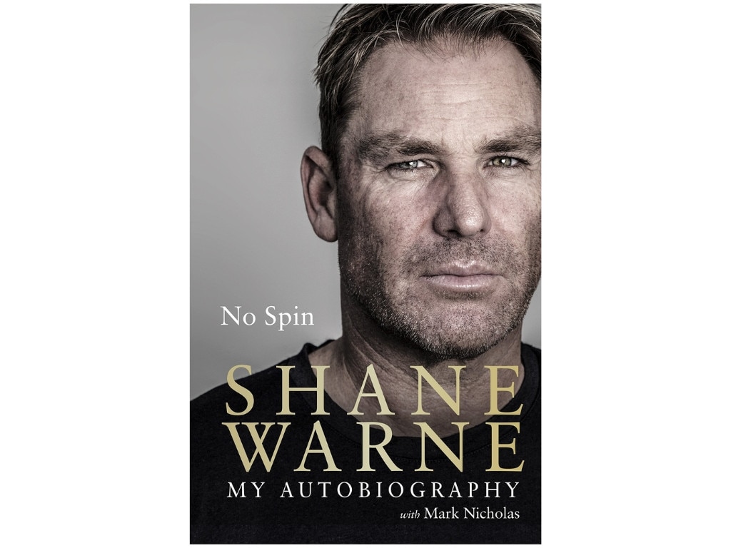 No Spin by Shane Warne. Picture: QBD Books.