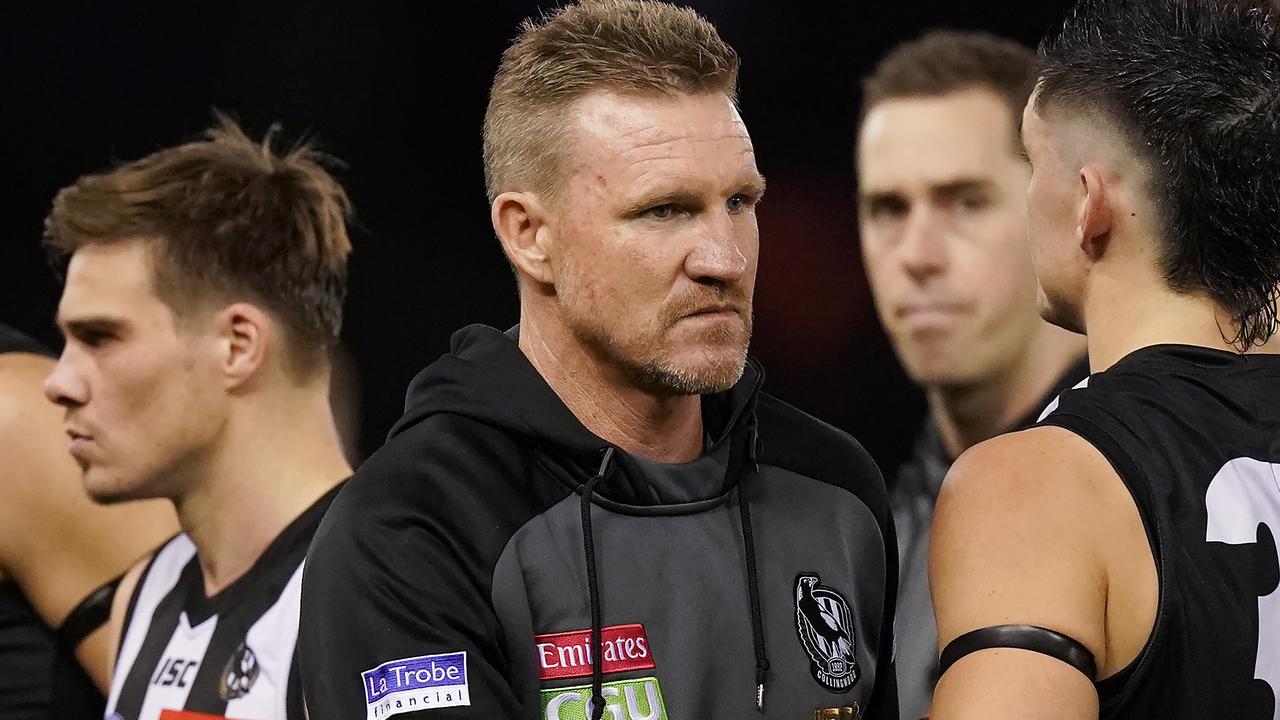 Collingwood V North Melbourne Nathan Buckley Savages Players Herald Sun