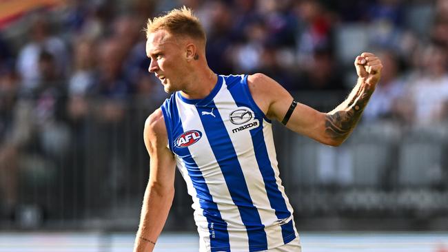 Jaidyn Stephenson has called it quits. Photo by Daniel Carson/AFL Photos via Getty Images