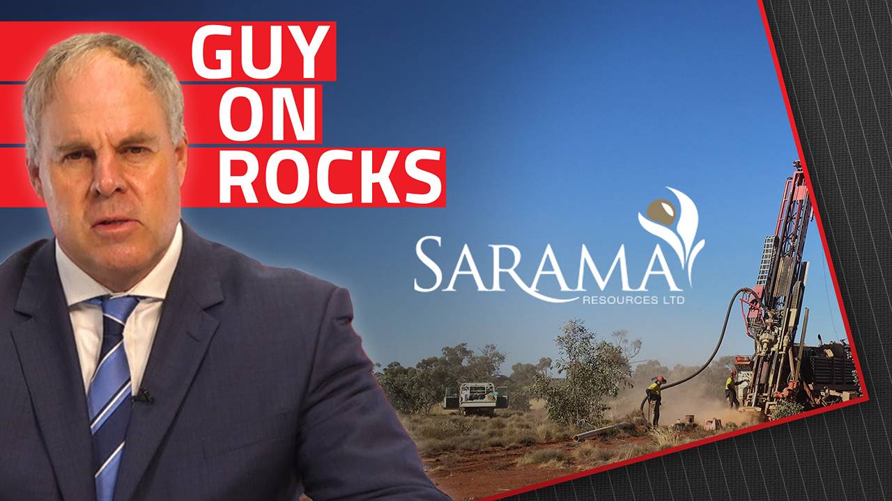 Guy on Rocks: Sarama Resources