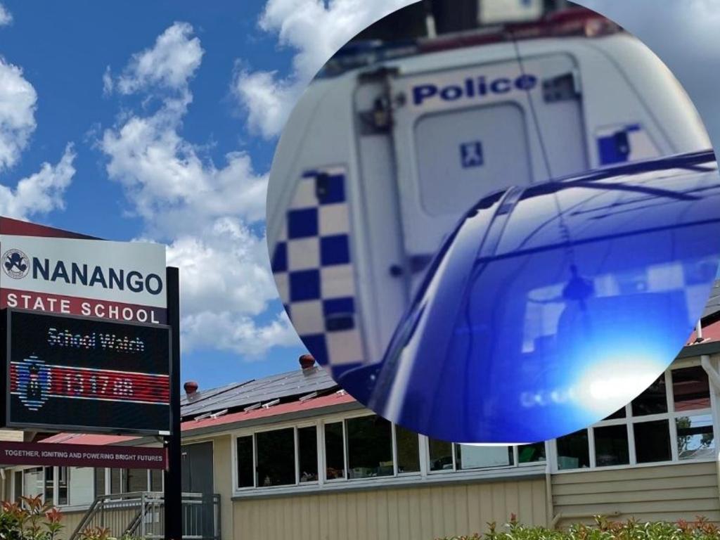 Nanango State School was targeted over the school holidays