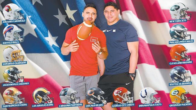 15 NFL clubs have registered their interest in Valentine Holmes and Jason Taumalolo.