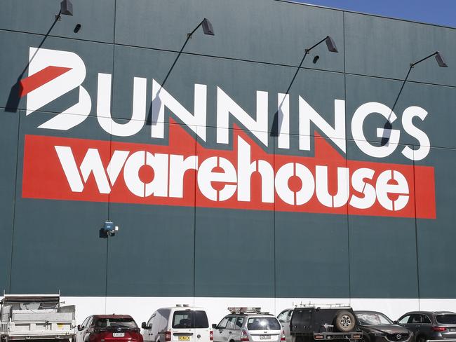 SYDNEY, AUSTRALIA - NewsWire Photos August 29 , 2024: A Bunnings Warehouse. Wesfarmers, the owner of Kmart, Target, Bunnings and Officeworks, to release its full year results for 2024.Picture: NewsWire / John Appleyard