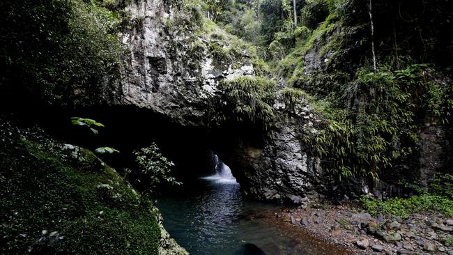 Natural Bridge, Springbrook National Park. Picture: JERAD WILLIAMS