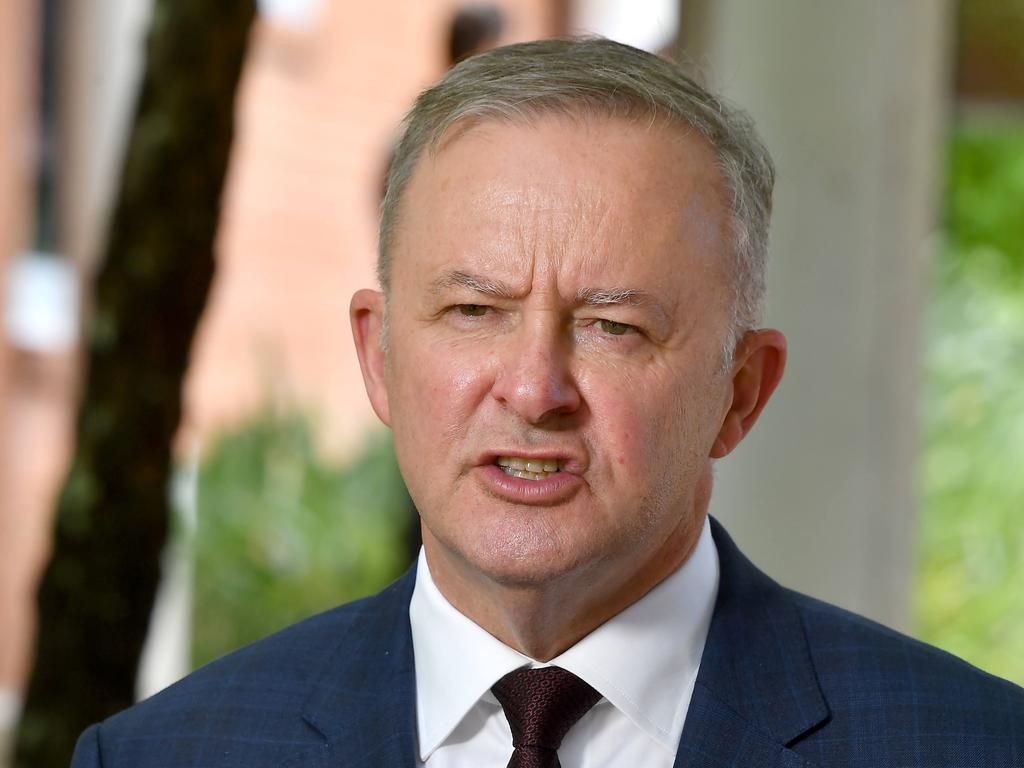 The Leader of the Australian Labor Party, Anthony Albanese. Picture: NCA NewsWire / John Gass