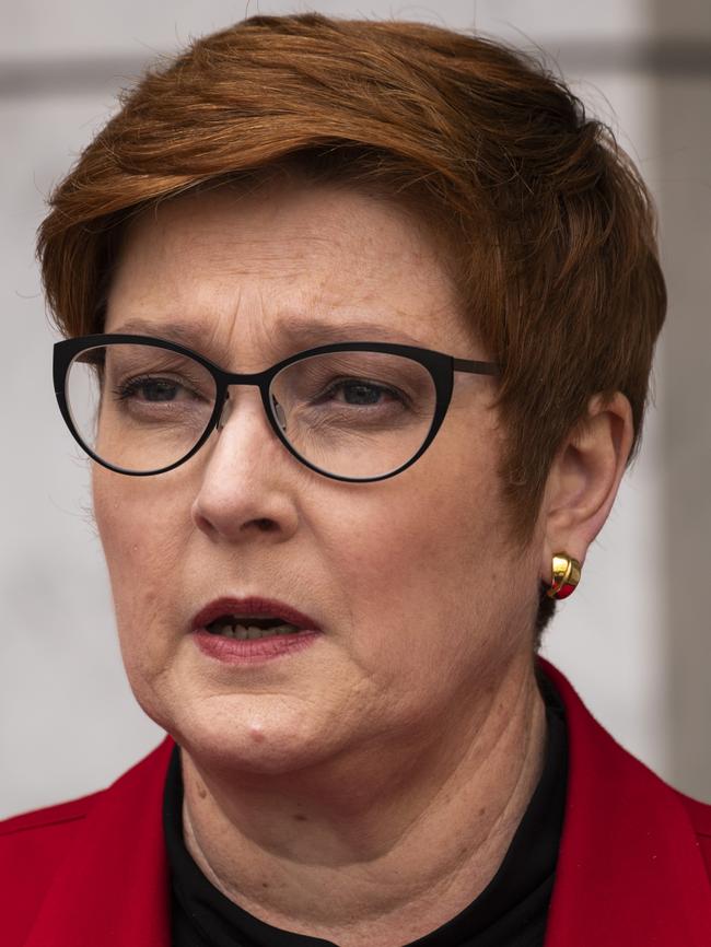 Marise Payne. Picture: Martin Ollman