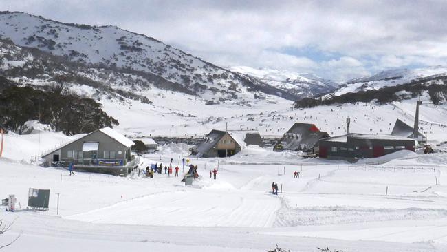 The Nordic shelter, left, home of the three dollar sausage sizzle. Picture: Denby Weller