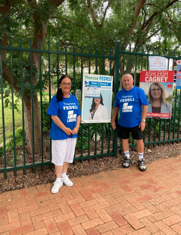 Former Camden Mayor Therese Fedeli has been campaigning all over Camden.