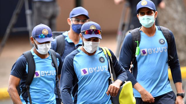 The Indians are reportedly angry at the quarantine measures they are set to face in Brisbane. Picture: AFP