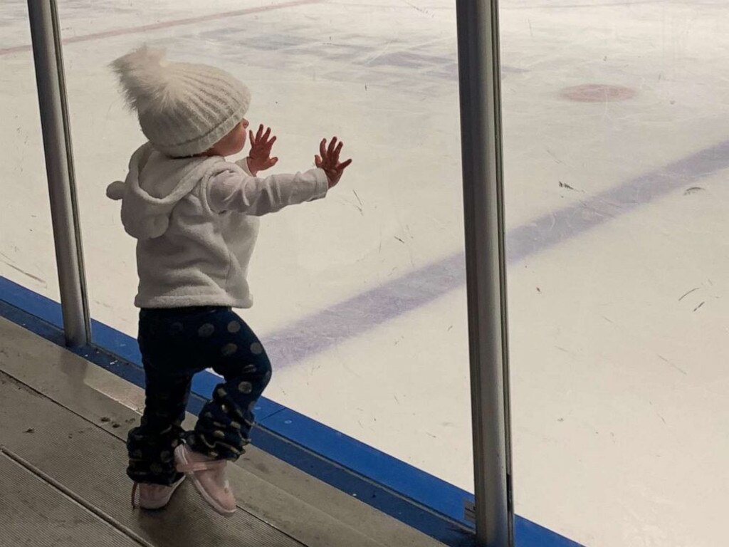 Chloe loved to watch her brothers play hockey through glass windows, which are similar to the panes on board the ship. Picture: Attorney Michael Winkleman