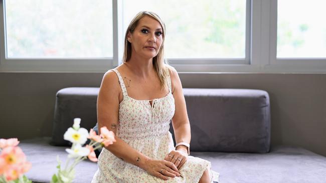 Breast cancer survivor Katie Henderson has decided to travel to Melbourne at her own expense next month for follow up scans, rather than wait four months to receive the same scans in Cairns. Picture: Brendan Radke